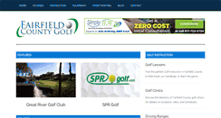 Desktop Screenshot of fairfieldcountygolf.com
