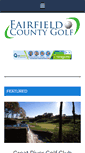 Mobile Screenshot of fairfieldcountygolf.com